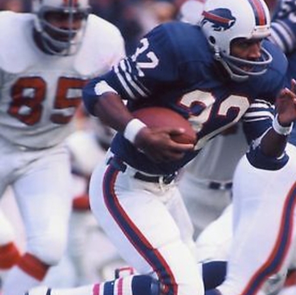 OJ Simpson (Nike)-(Bills)-(Jersey)-(Blue)-(Good Condition)-(Size XL)-$100 - Picture 2 of 9